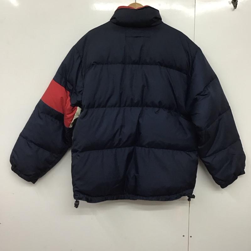 トミーヒルフィガー TOMMY HILFIGER ジャケット、上着 ダウンジャケット 0501679-5665 M 無地 紺 / ネイビー / X 白 / ホワイト / X 赤 / レッド /  メンズ USED 古着 中古 10144702