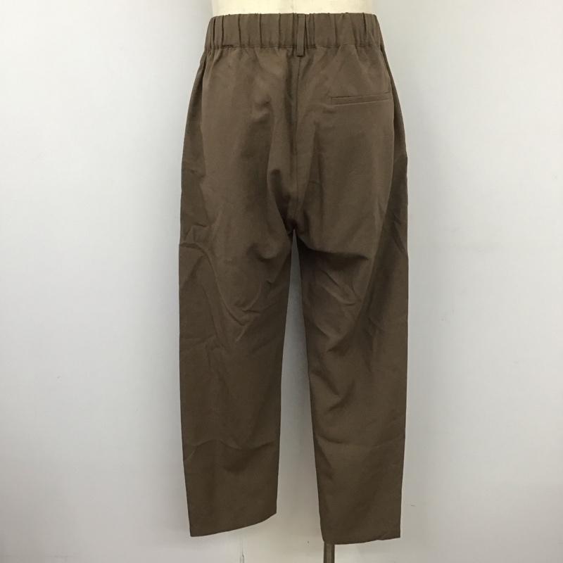 ジャーナルスタンダード JOURNAL STANDARD パンツ スラックス 21-030-600-5720-1-0 スラックスパンツ ワイドパンツ カジュアルパンツ L 無地 茶 / ブラウン /  メンズ USED 古着 中古 10112728