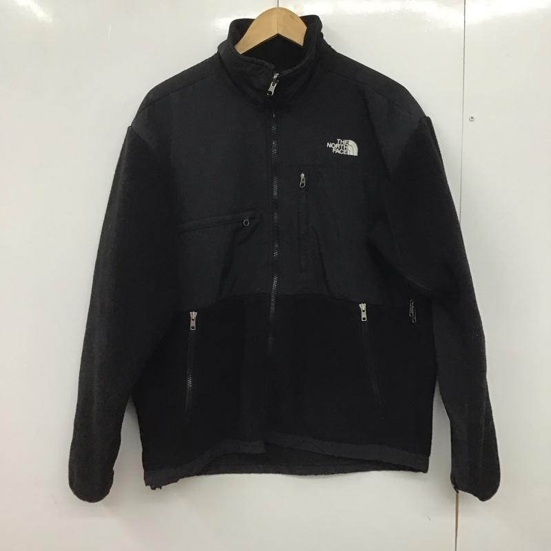ザノースフェイス THE NORTH FACE ジャケット、上着 ジャンパー、ブルゾン ジップアップジャケット フリースジャケット アウター M ロゴ、文字 黒 / ブラック /  メンズ USED 古着 中古 10146701