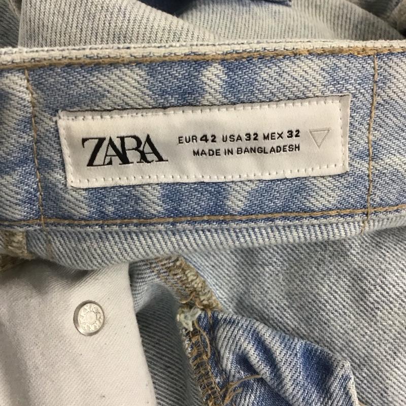 ザラ ZARA パンツ ショートパンツ デニムパンツ ハーフパンツ ショートパンツ 42 無地 インディゴ / インディゴ /  メンズ USED 古着 中古 10146200