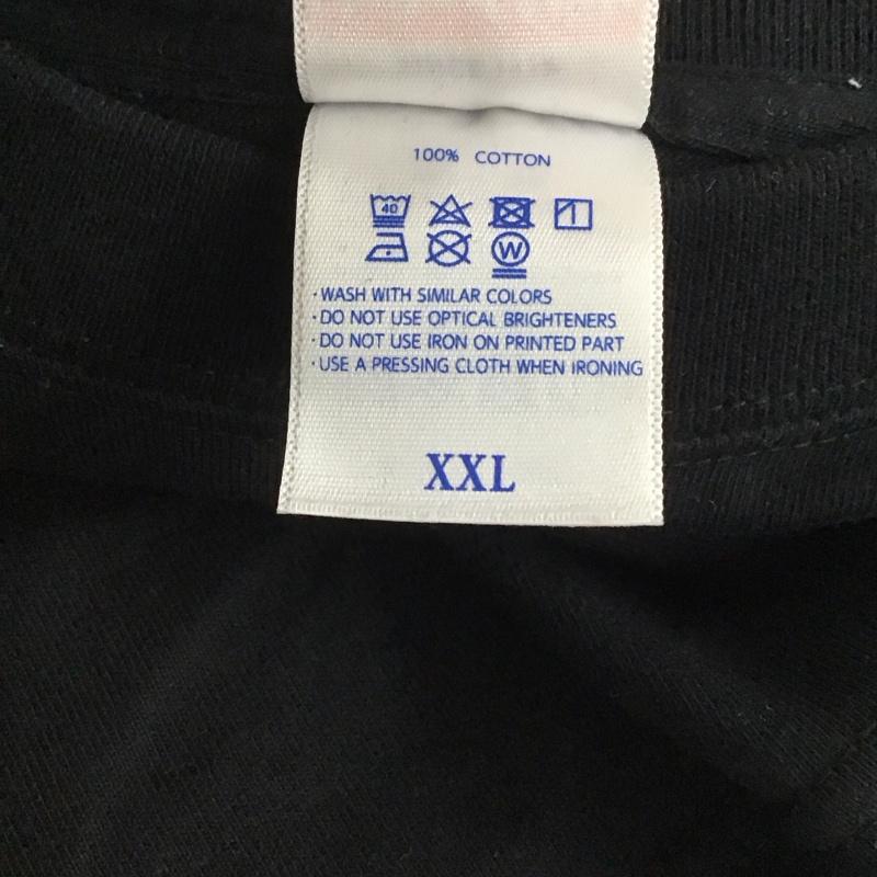 古着 USED Tシャツ 半袖 半袖カットソー プリントTシャツ クルーネックカットソー バンドTシャツ XXL プリント 黒 / ブラック /  メンズ USED 古着 中古 10145723