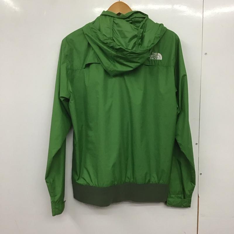 ザノースフェイス THE NORTH FACE ジャケット、上着 ジャンパー、ブルゾン np21226 DIABLOWINDJACKET ジップアップジャケット M ロゴ、文字 緑 / グリーン /  メンズ USED 古着 中古 10145732