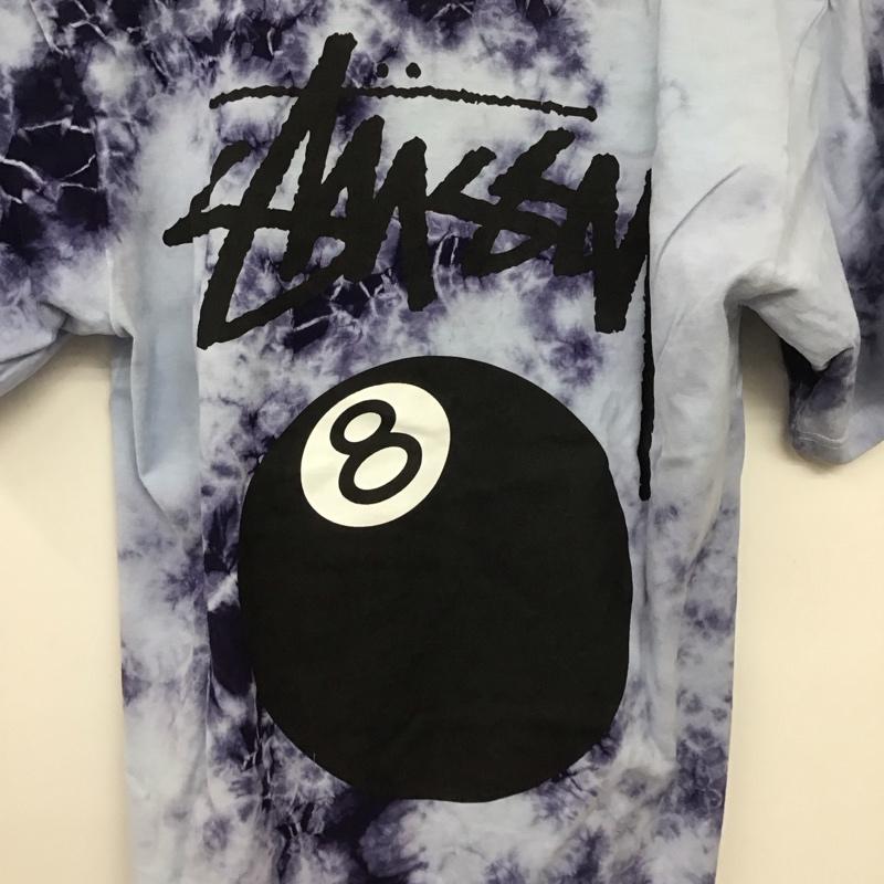 ステューシー STUSSY Tシャツ 半袖 半袖カットソー プリントTシャツ クルーネックカットソー S ロゴ、文字 マルチカラー / マルチカラー /  メンズ USED 古着 中古 10148733