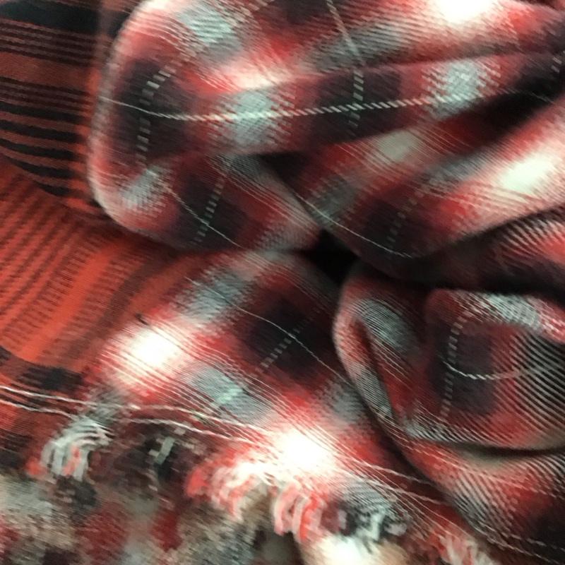 ニコアンド niko and... シャツ、ブラウス 長袖 長袖シャツ チェックシャツ カラーシャツ FREE チェック マルチカラー / マルチカラー /  レディース USED 古着 中古 10142478