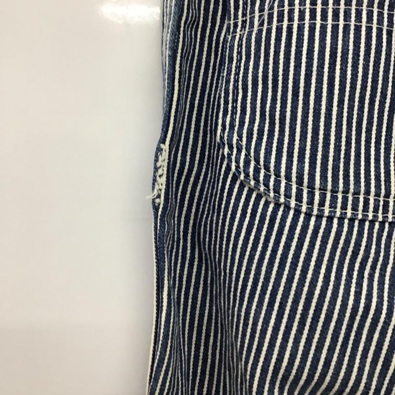 カーハート Carhartt パンツ ワークパンツ、ペインターパンツ ワークパンツ ワイドパンツ カジュアルパンツ ヒッコリーパンツ 31インチ ストライプ 白 / ホワイト / X インディゴ / インディゴ /  メンズ USED 古着 中古 10150761