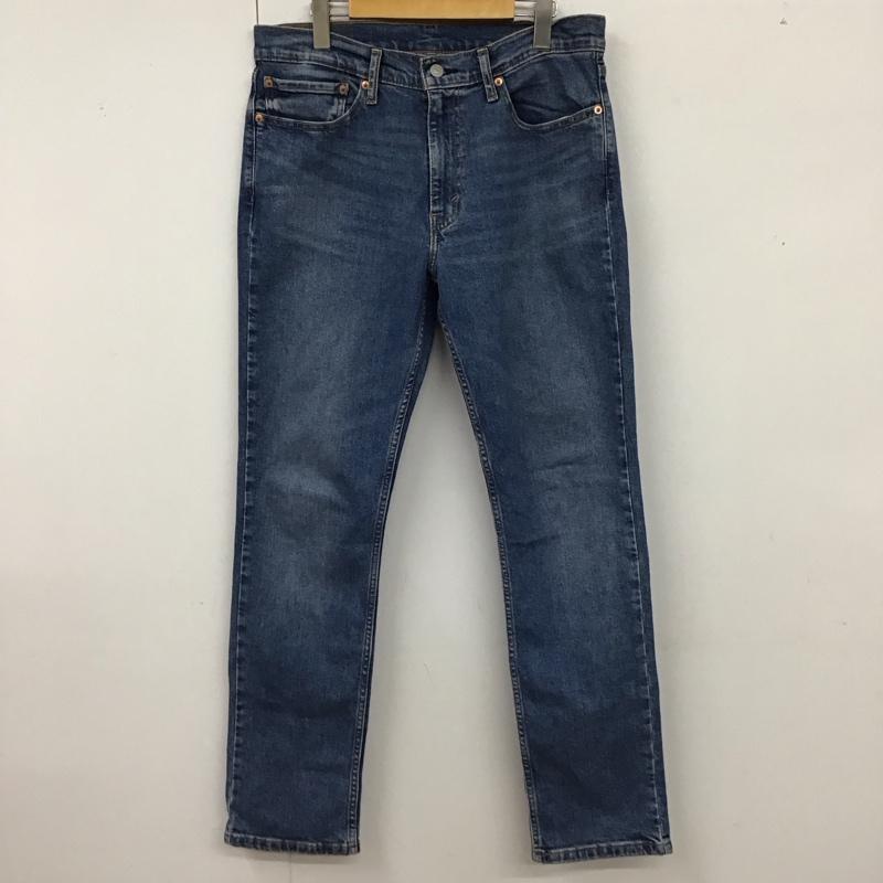 リーバイストラウスアンドコー Levi Strauss & co. パンツ デニム、ジーンズ デニムパンツ ストレートパンツ ストレッチパンツ カジュアルパンツ 34インチ 無地 インディゴ / インディゴ /  メンズ USED 古着 中古 10119987
