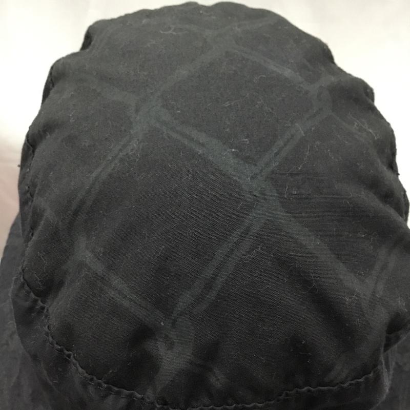 ステューシー STUSSY 帽子 ハット headgear 90年代 バケットハット 総柄 黒 / ブラック /  メンズ USED 古着 中古 10110536