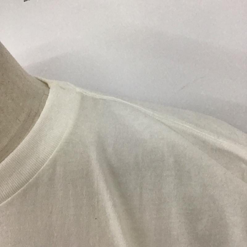 アベイシングエイプ A BATHING APE Tシャツ 半袖 半袖カットソー プリントTシャツ クルーネックカットソー 初期 L ロゴ、文字 白 / ホワイト /  メンズ USED 古着 中古 10127801