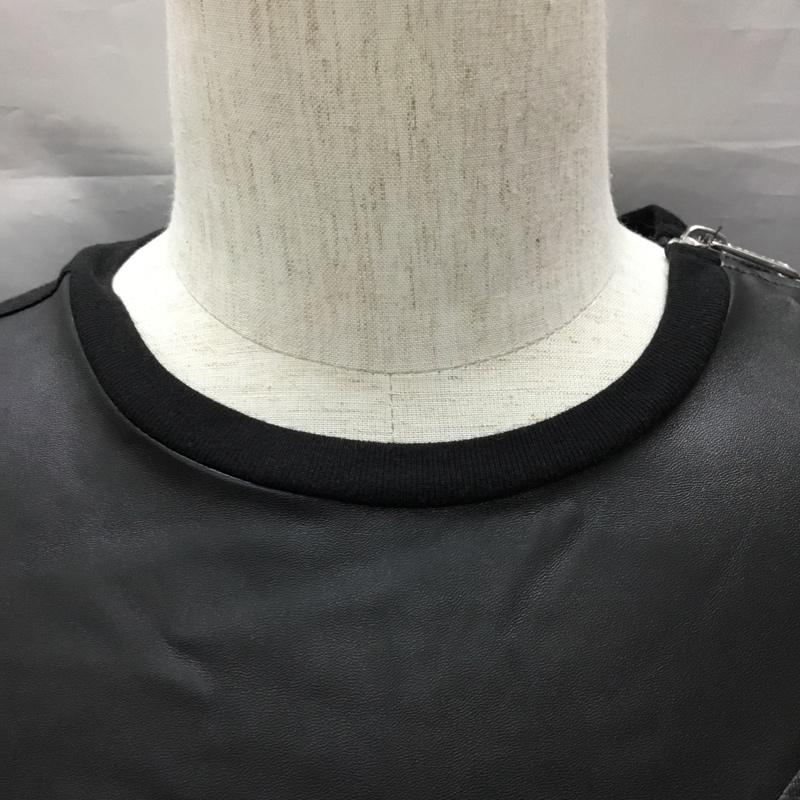 ゲス Guess Tシャツ 半袖 半袖カットソー 無地Tシャツ クルーネックカットソー S 無地 黒 / ブラック /  メンズ USED 古着 中古 10118727