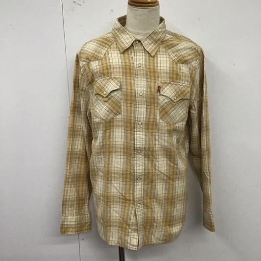 リーバイス Levi s シャツ、ブラウス 長袖 長袖シャツ カラーシャツ ポケットシャツ 長袖カットソー チェックシャツ XL チェック マルチカラー / マルチカラー /  メンズ USED 古着 中古 10124048