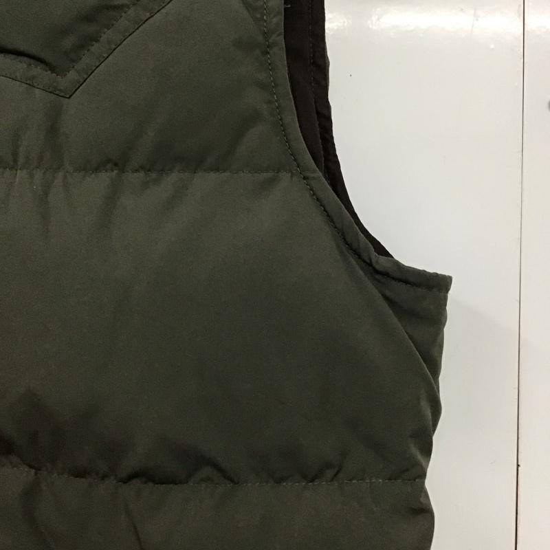 リーバイス Levi s ベスト ベスト ダウンベスト M 無地 カーキ / カーキ /  レディース USED 古着 中古 10141716