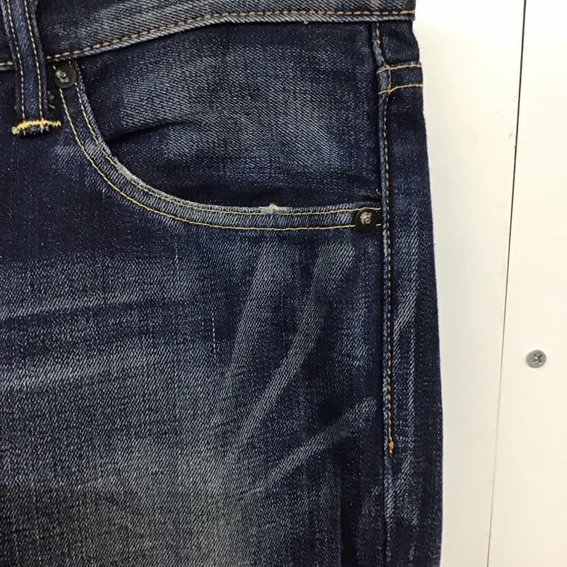 リーバイストラウスアンドコー Levi Strauss & co. パンツ デニム、ジーンズ デニムパンツ スリムパンツ カジュアルパンツ ストレッチパンツ 33インチ 無地 インディゴ / インディゴ /  メンズ USED 古着 中古 10141975