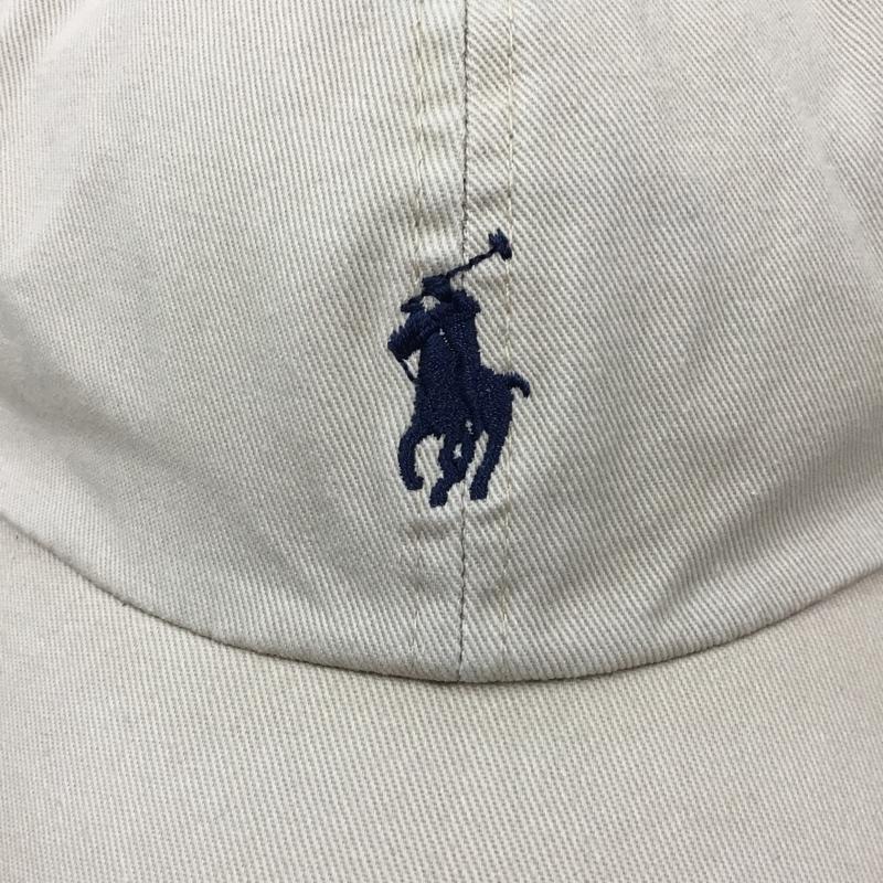 ポロラルフローレン POLO RALPH LAUREN 帽子 キャップ コットン ワンポイント ベージュ / ベージュ /  メンズ USED 古着 中古 10105736
