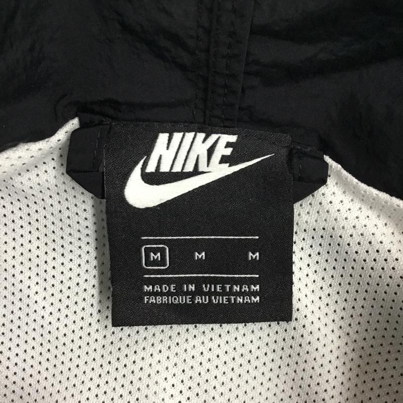 ナイキ NIKE ジャケット、上着 ジャンパー、ブルゾン cj4359-084 HEWINDRUNNERWOVENSIGN ナイロンジャケット ジップアップジャケット アウター M ロゴ、文字 白 / ホワイト / X 黒 / ブラック / X 灰 / グレー /  メンズ USED 古着 中古 10108240