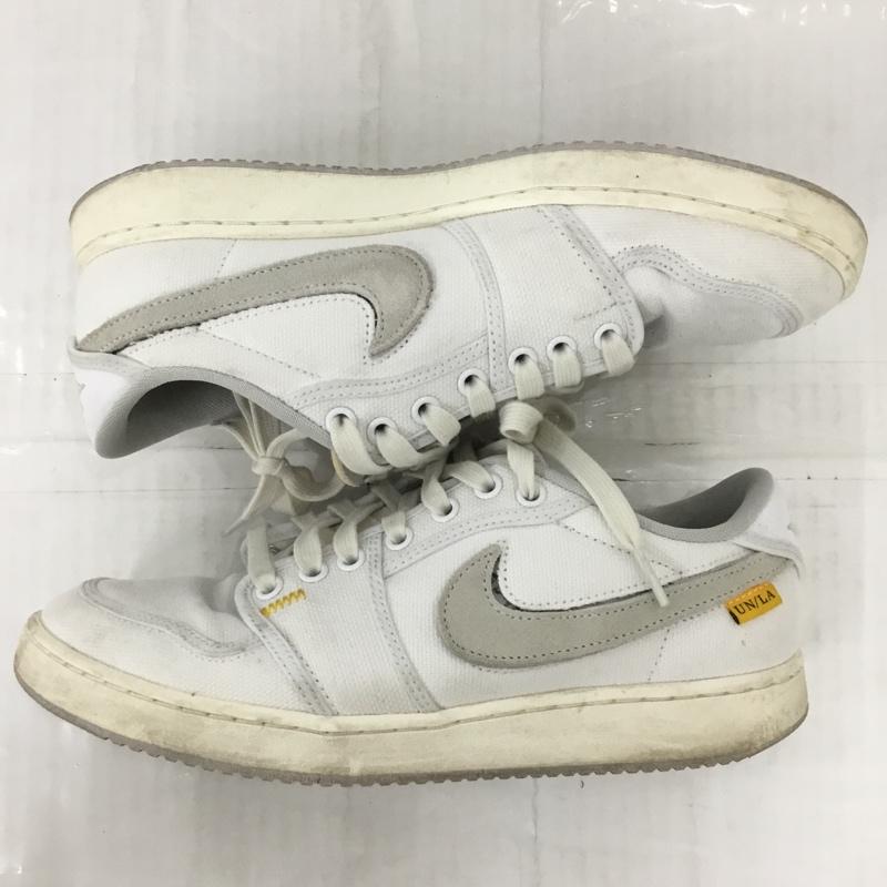 ナイキ NIKE スニーカー スニーカー DO8912-101AIR JORDAN 1 KO LOW UNION 26cm 箱有 26.0cm ロゴ、文字 白 / ホワイト / X 灰 / グレー /  メンズ USED 古着 中古 10109921