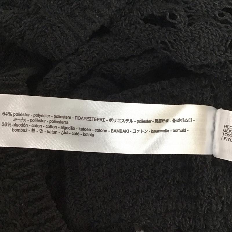ザラ ZARA ベスト ベスト 6771 083 800 プルオーバー タグ付き S 無地 黒 / ブラック /  レディース USED 古着 中古 10114102