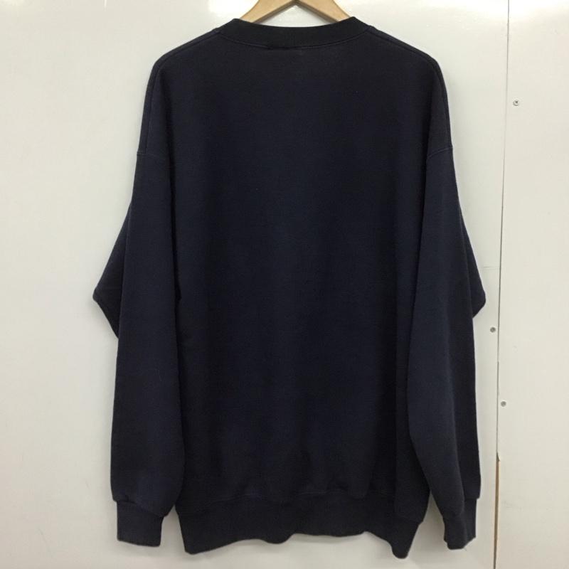 リー Lee トレーナー 長袖 長袖 XL 刺繍 紺 / ネイビー /  メンズ USED 古着 中古 10149125