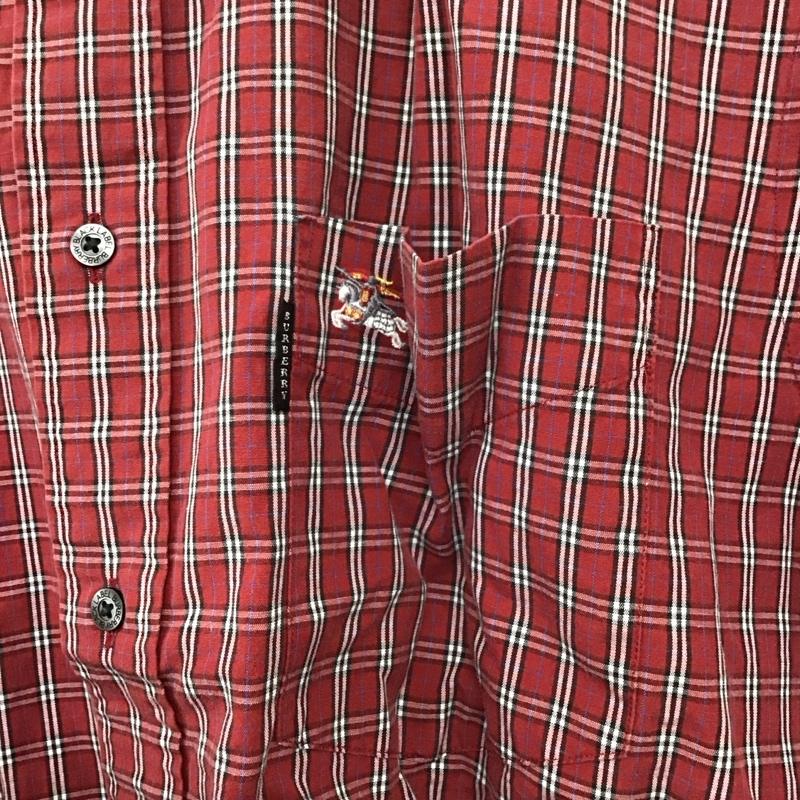バーバリーブラックレーベル BURBERRY BLACK LABEL シャツ、ブラウス 半袖 半袖シャツ チェックシャツ カラーシャツ 3 チェック マルチカラー / マルチカラー /  メンズ USED 古着 中古 10132368