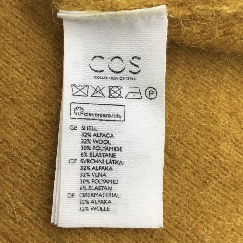 コス COS ニット、セーター 長袖 L 無地 マスタード / マスタード /  レディース USED 古着 中古 10139803
