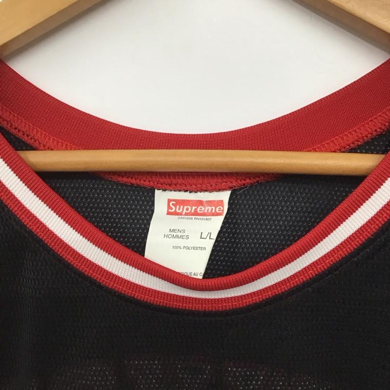 シュプリーム Supreme タンクトップ タンクトップ タンクトップ ノースリーブカットソー クルーネック ユニフォーム L ロゴ、文字 黒 / ブラック /  メンズ USED 古着 中古 10143490