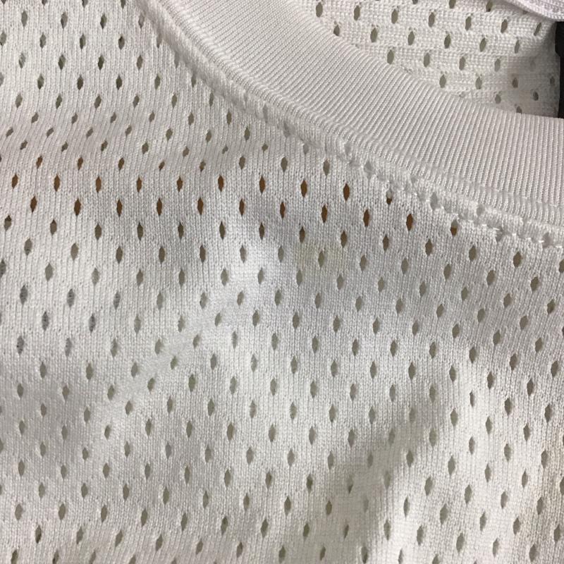 ザノースフェイス THE NORTH FACE Tシャツ 半袖 NT31801M メッシュＴシャツ カモロゴT L ロゴ、文字 白 / ホワイト /  メンズ USED 古着 中古 10131334