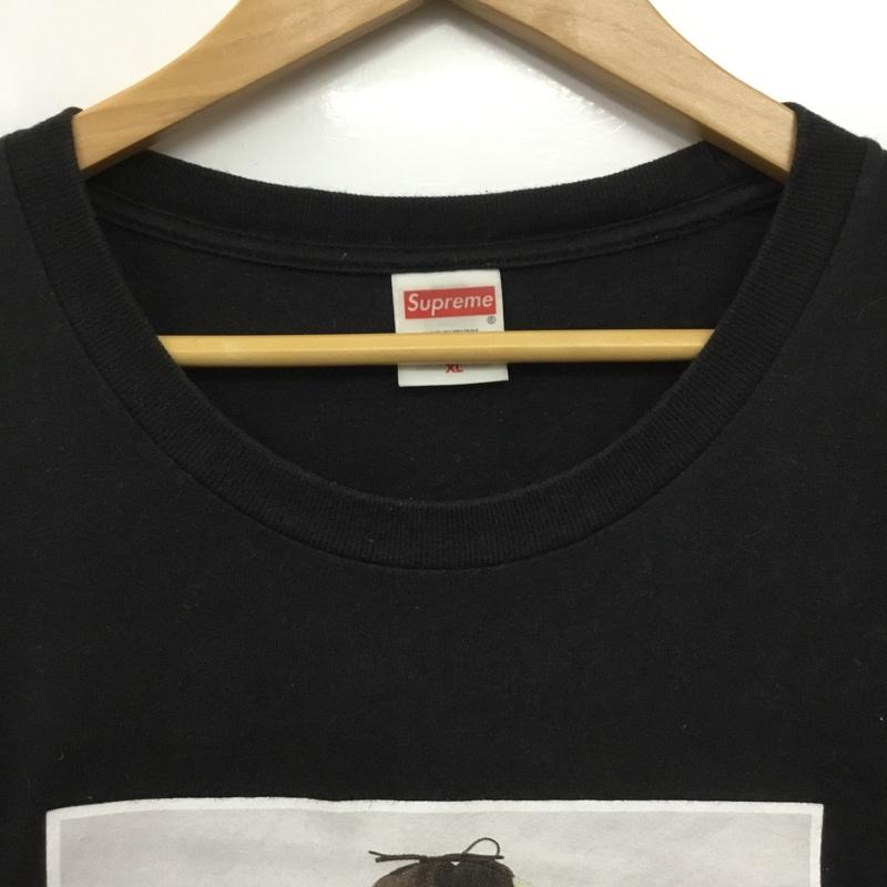 シュプリーム Supreme Tシャツ 半袖 24ss 半袖カットソー プリントTシャツ クルーネックカットソー XL ロゴ、文字 黒 / ブラック /  メンズ USED 古着 中古 10150879