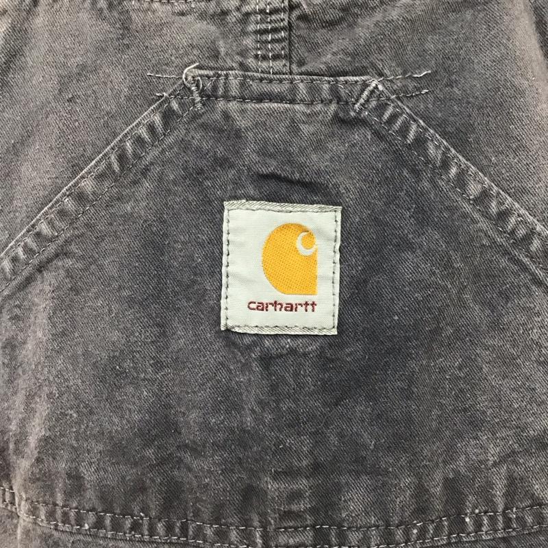 カーハート Carhartt サロペット・オーバーオール サロペット、オーバーオール デニムオーバーオール ワークパンツ オールインワン つなぎ ロゴ、文字 灰 / グレー /  メンズ USED 古着 中古 10115314