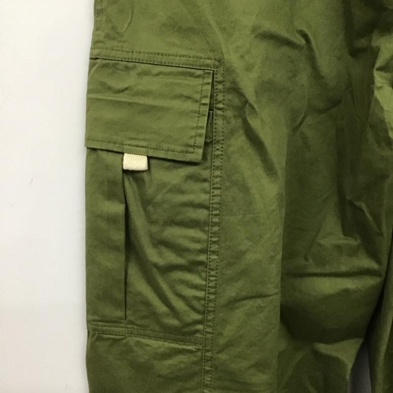 ザラ ZARA パンツ ワークパンツ、ペインターパンツ ミリタリーパンツ ワイドパンツ カジュアルパンツ カーゴパンツ M 無地 カーキ / カーキ /  メンズ USED 古着 中古 10137463