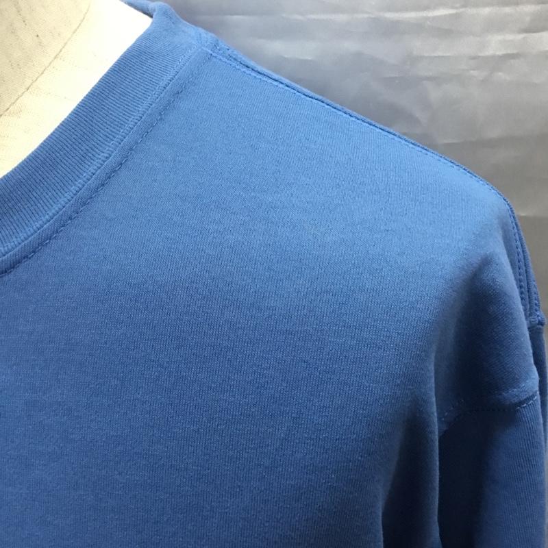 モンベル mont-bell Tシャツ 半袖 114144 川の学校 XL プリント 青 / ブルー /  メンズ USED 古着 中古 10117183