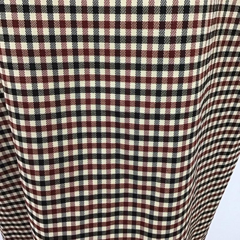 ザラ ZARA ワンピース ミニスカート 0387 160 075 スクエアネック L チェック マルチカラー / マルチカラー /  レディース USED 古着 中古 10119624