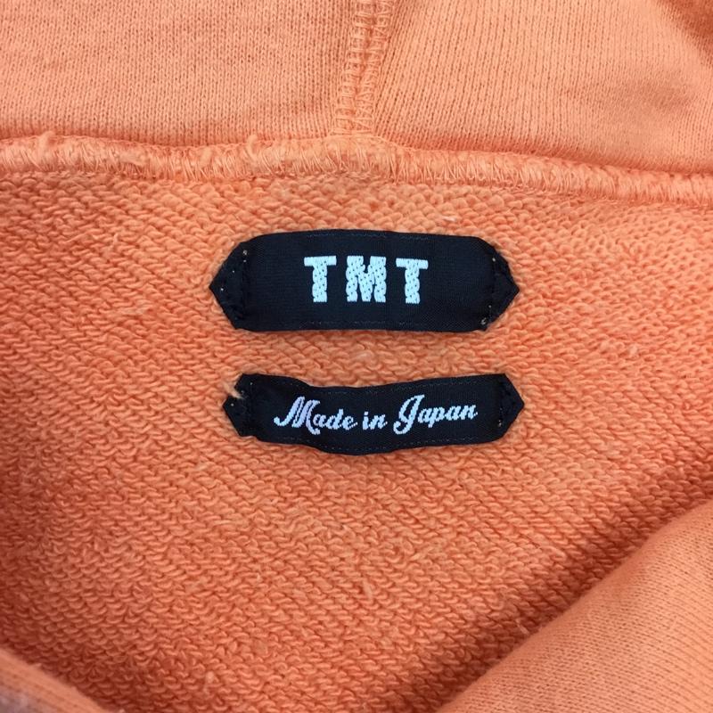 ティーエムティー TMT パーカー 長袖 長袖パーカー フード付きパーカー プリントスウェット トレーナー XXL プリント 橙 / オレンジ /  メンズ USED 古着 中古 10121679