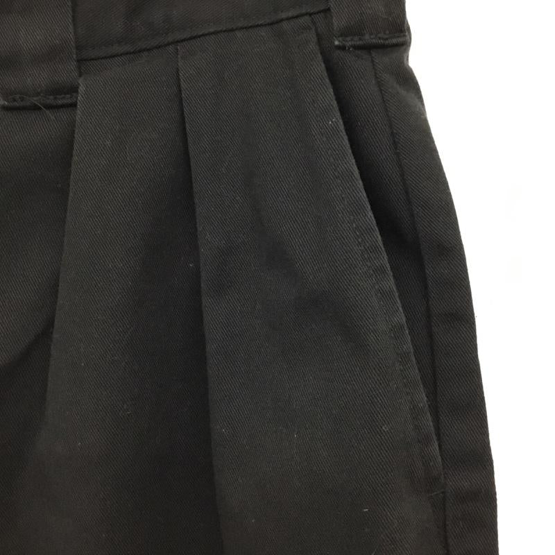 ディッキーズ Dickies パンツ ワークパンツ、ペインターパンツ ワークパンツ ワイドパンツ カジュアルパンツ 30インチ 無地 黒 / ブラック /  メンズ USED 古着 中古 10120095