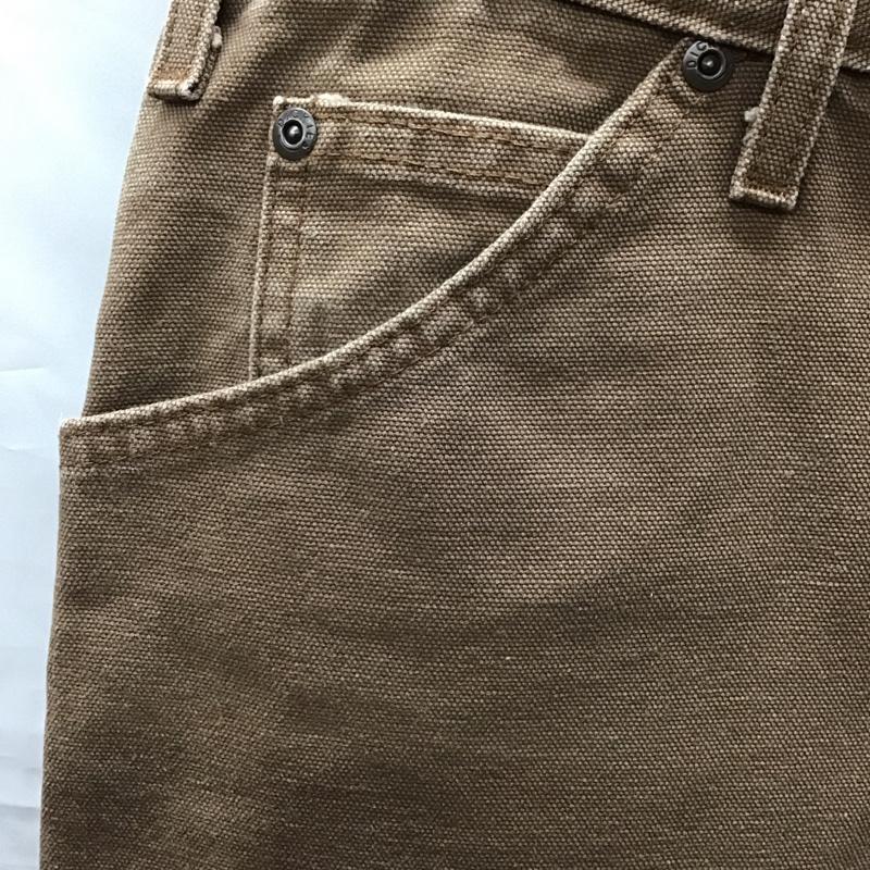 ディッキーズ Dickies パンツ ワークパンツ、ペインターパンツ ワークパンツ ワイドパンツ カジュアルパンツ 32インチ 無地 茶 / ブラウン /  メンズ USED 古着 中古 10116228