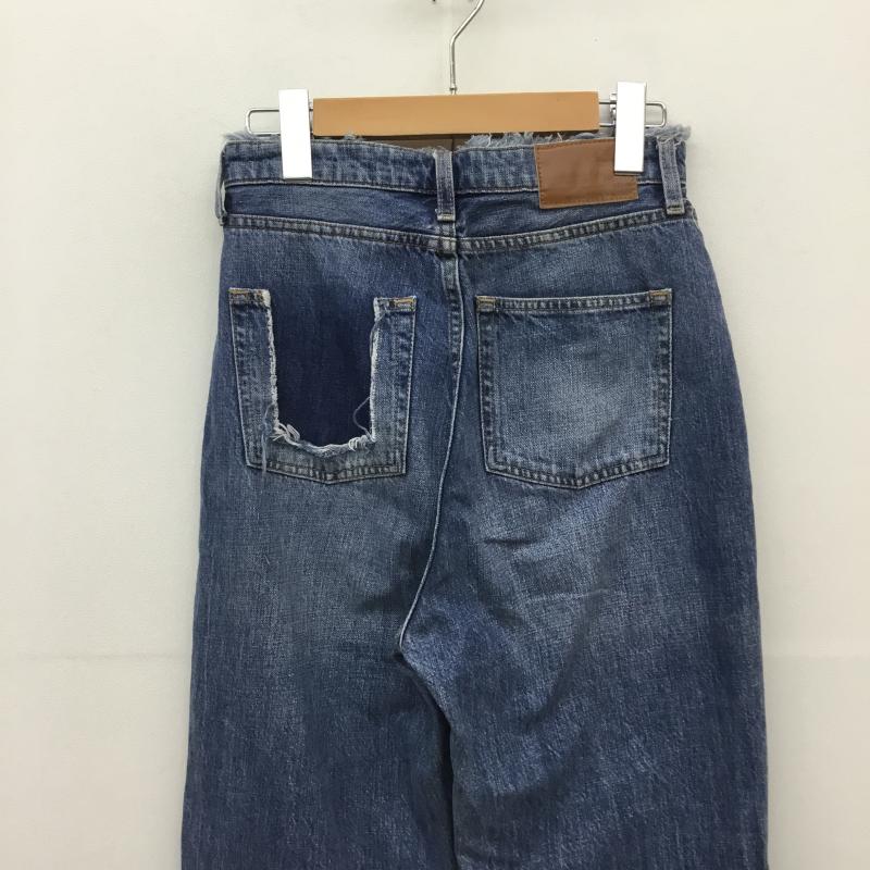 アリシアページボーイ alicia PAGEBOY パンツ デニム、ジーンズ 011-8339-832-805 PAGEBOY ロールアップデニム S 無地 インディゴ / インディゴ /  レディース USED 古着 中古 10130214