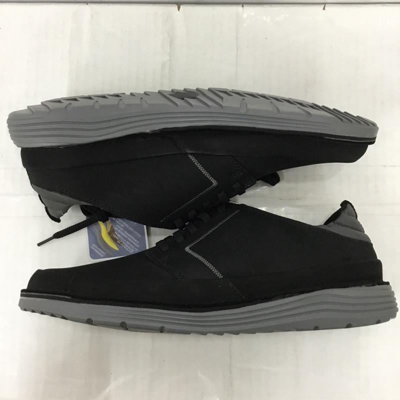 クラークス Clarks スニーカー スニーカー Brahnz Low UK9.5 箱有 US：10.5 無地 黒 / ブラック /  メンズ USED 古着 中古 10109894