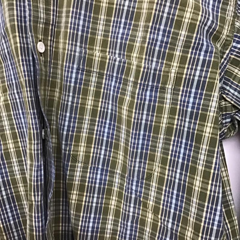 ザノースフェイス THE NORTH FACE シャツ、ブラウス 長袖 長袖シャツ チェックシャツ カラーシャツ ボタンダウンシャツ M チェック マルチカラー / マルチカラー /  メンズ USED 古着 中古 10141022