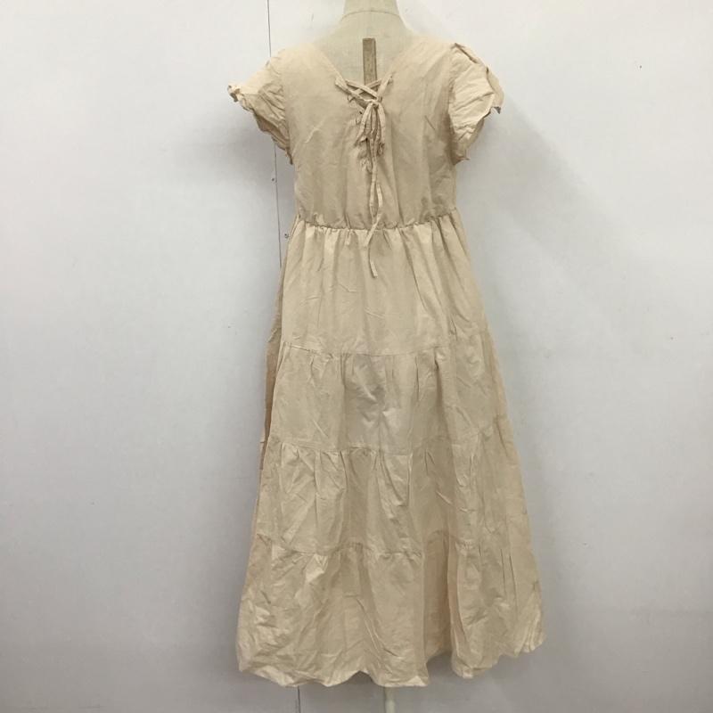 オリーブデオリーブ OLIVE des OLIVE ワンピース ロングスカート FREE 無地 ベージュ / ベージュ /  レディース USED 古着 中古 10123442