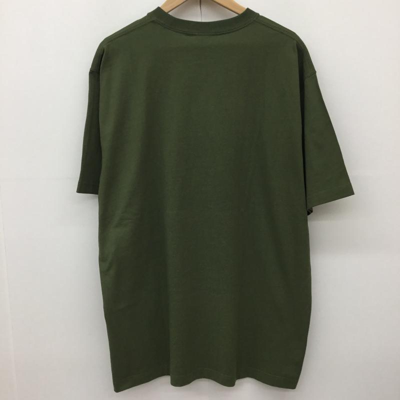 ブラックアイパッチ Black eye patch Tシャツ 半袖 XL ロゴ、文字 カーキ / カーキ /  メンズ USED 古着 中古 10145795