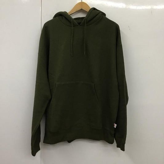 古着 USED パーカー 長袖 フーディ CavariA 44 無地 カーキ / カーキ /  メンズ USED 古着 中古 10134880