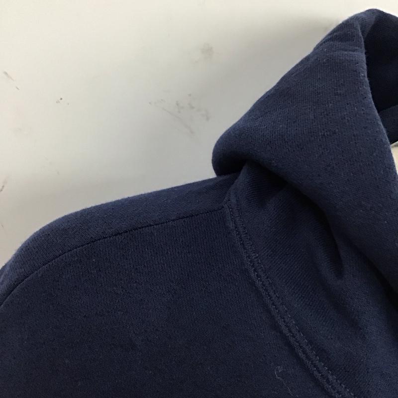 フルーツオブザルーム FRUIT OF THE LOOM パーカー 長袖 長袖パーカー フード付きパーカー プリントスウェット トレーナー プルオーバーパーカー XL 無地 紺 / ネイビー /  メンズ USED 古着 中古 10122133