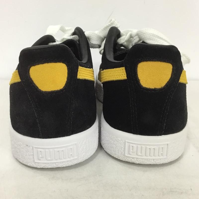 プーマ PUMA スニーカー スニーカー 391962-05 CLYDE OG 27cm 箱有 27.0cm ロゴ、文字 黒 / ブラック / X 黄 / イエロー /  メンズ USED 古着 中古 10132842