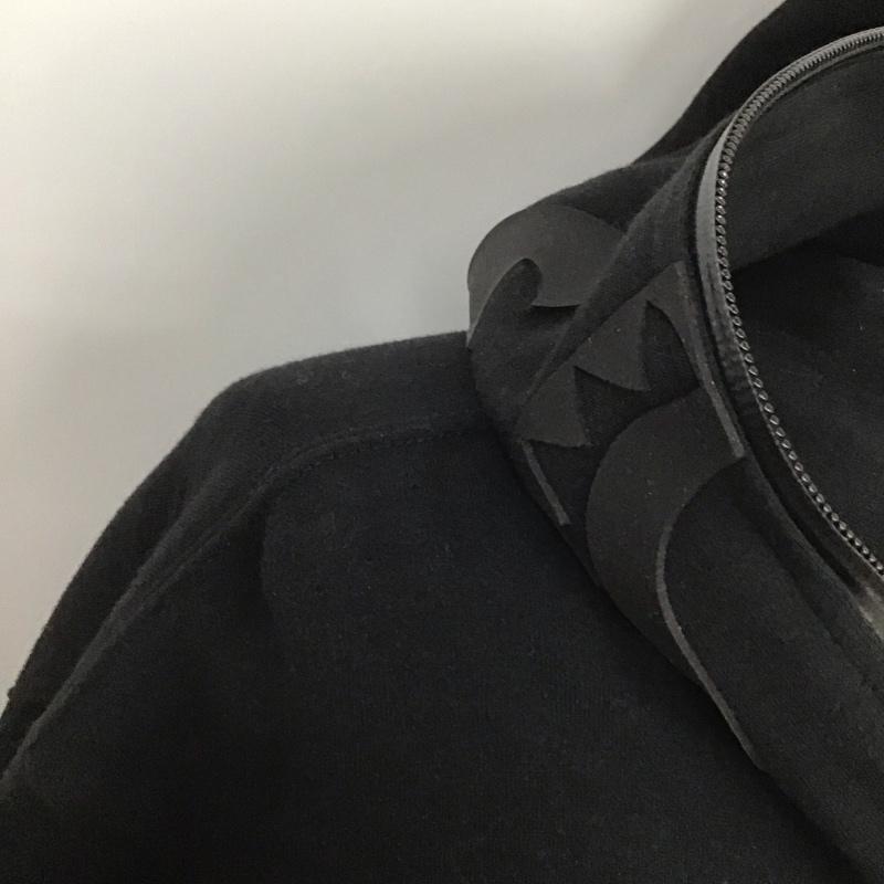 アベイシングエイプ A BATHING APE パーカー 長袖 001ZPD701003X シャーク フルジップ スリーブロゴ 2XL ロゴ、文字 黒 / ブラック /  メンズ USED 古着 中古 10107422