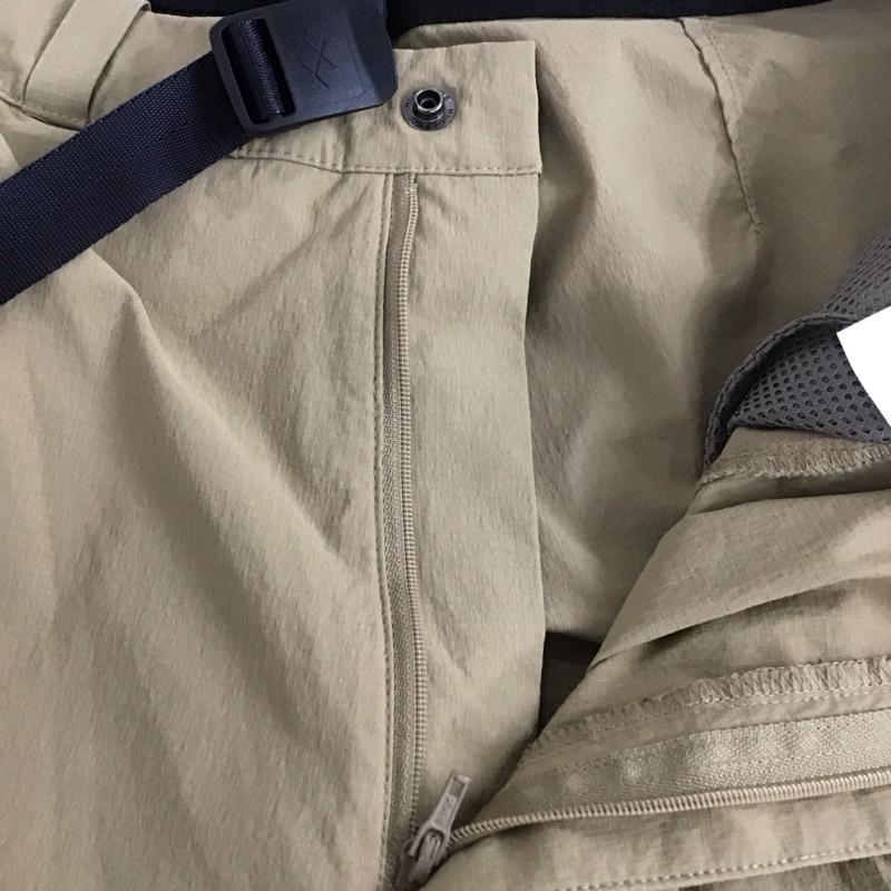 モンベル mont-bell パンツ ショートパンツ 1105672 サウスリムショーツ ハーフパンツ ショートパンツ M ロゴ、文字 ベージュ / ベージュ /  メンズ USED 古着 中古 10133521