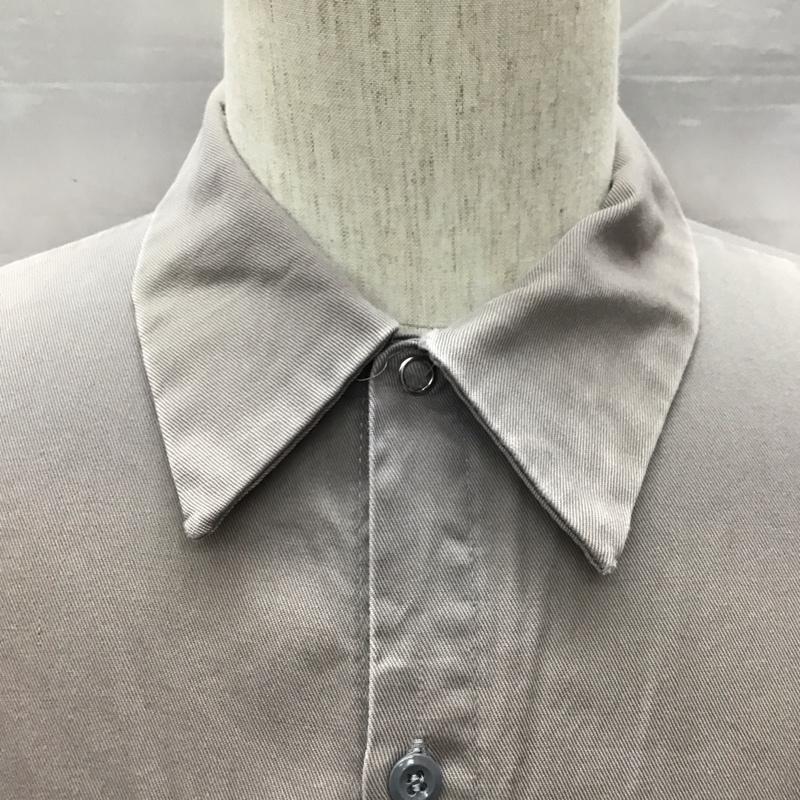 レッドキャップ RED KAP シャツ、ブラウス 半袖 半袖シャツ カラーシャツ 半袖カットソー XL 無地 灰 / グレー /  メンズ USED 古着 中古 10120508