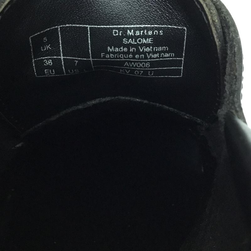 ドクターマーチン Dr.Martens 革靴 革靴 AW006 SALOME ヒール UK5 US：7 無地 黒 / ブラック /  レディース USED 古着 中古 10106871