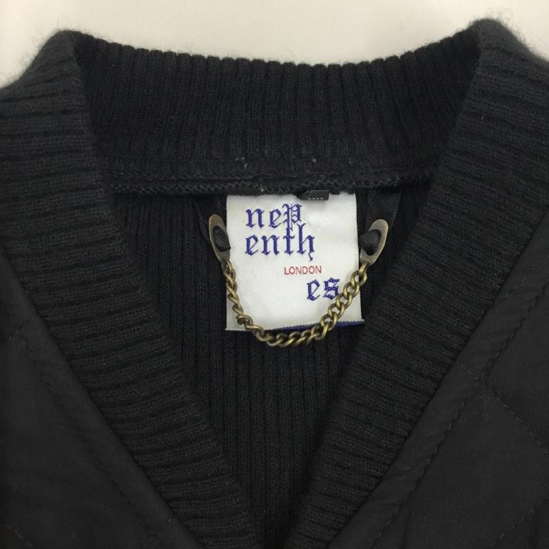 ネペンテス NEPENTHES ジャケット、上着 ジャケット、ブレザー カジュアルジャケット ジャケット ポケットジャケット アウター S 無地 黒 / ブラック /  メンズ USED 古着 中古 10122377