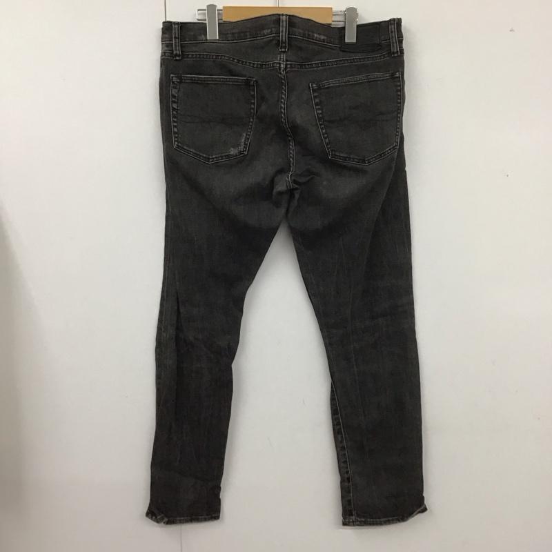 ポロラルフローレン POLO RALPH LAUREN パンツ デニム、ジーンズ 34インチ 無地 黒 / ブラック /  メンズ USED 古着 中古 10108079
