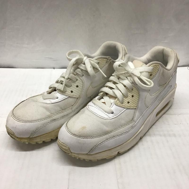 ナイキ NIKE スニーカー スニーカー 537384-111 AIR MAX 90 ESSENTIAL 25.5cm 25.5cm ロゴ、文字 白 / ホワイト /  メンズ USED 古着 中古 10118770