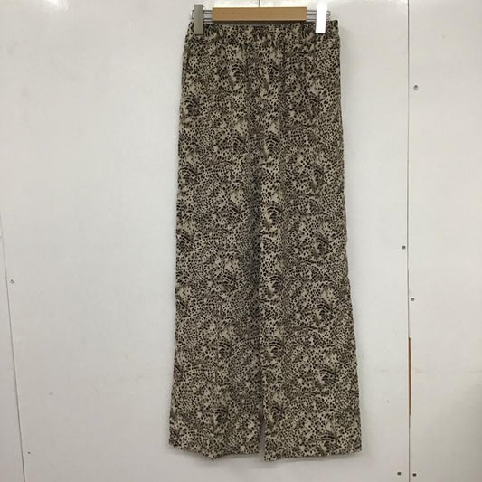 フリークスストア FREAK S STORE パンツ スラックス FREE 総柄 X ヒョウ柄・レオパード柄 マルチカラー / マルチカラー /  レディース USED 古着 中古 10132827