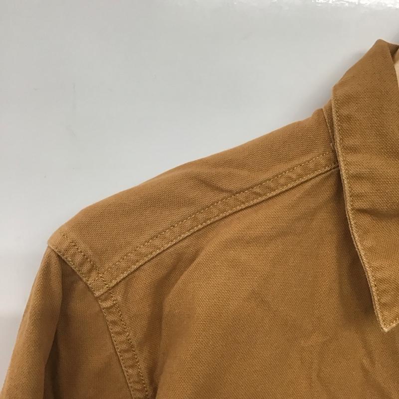パタゴニア patagonia シャツ、ブラウス 長袖 53825FA14 ワークシャツ S 無地 茶 / ブラウン /  メンズ USED 古着 中古 10145235